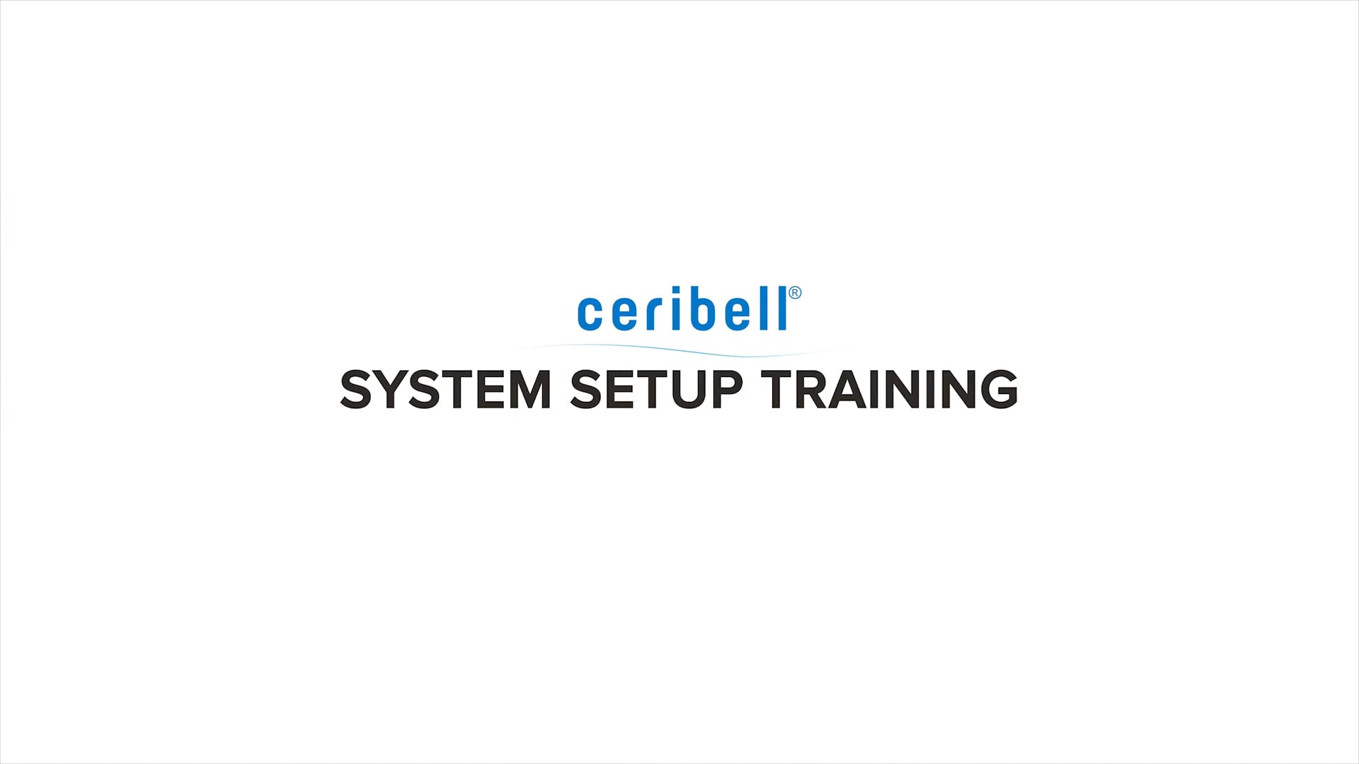 Ceribell System Setup Training