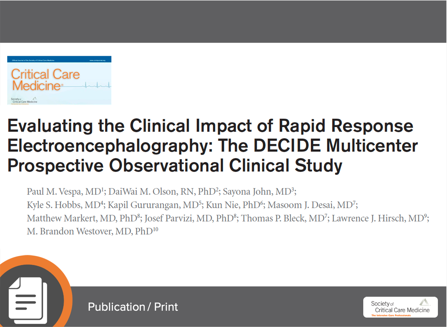 DECIDE Study Manuscript: Assessing The Impact of Ceribell Rapid Response EEG
