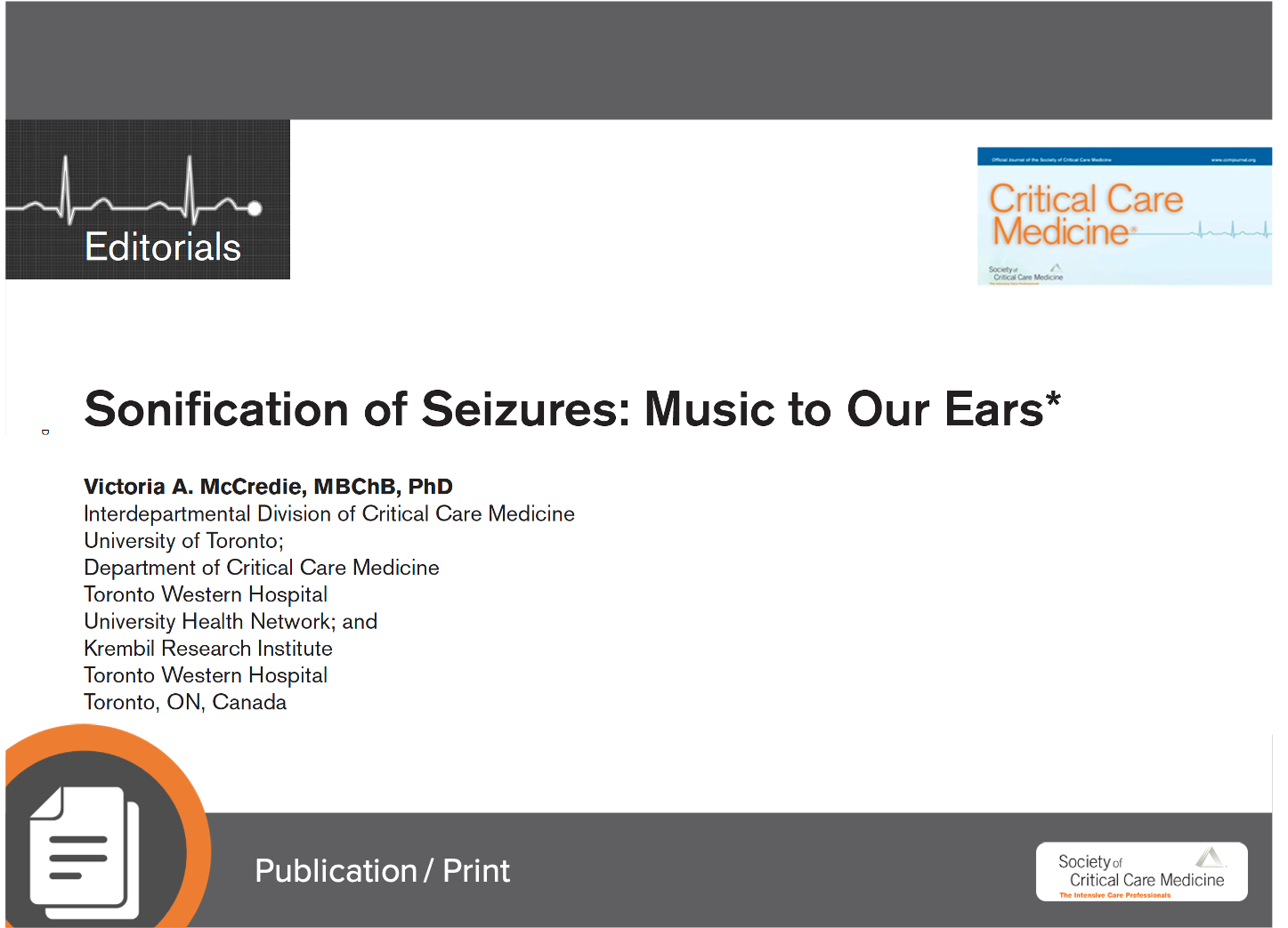DECIDE Study Editorial: Sonification of Seizures: Music to Our Ears